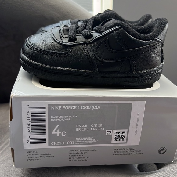 Nike Force 1 Crib…Size 4C - Picture 2 of 3